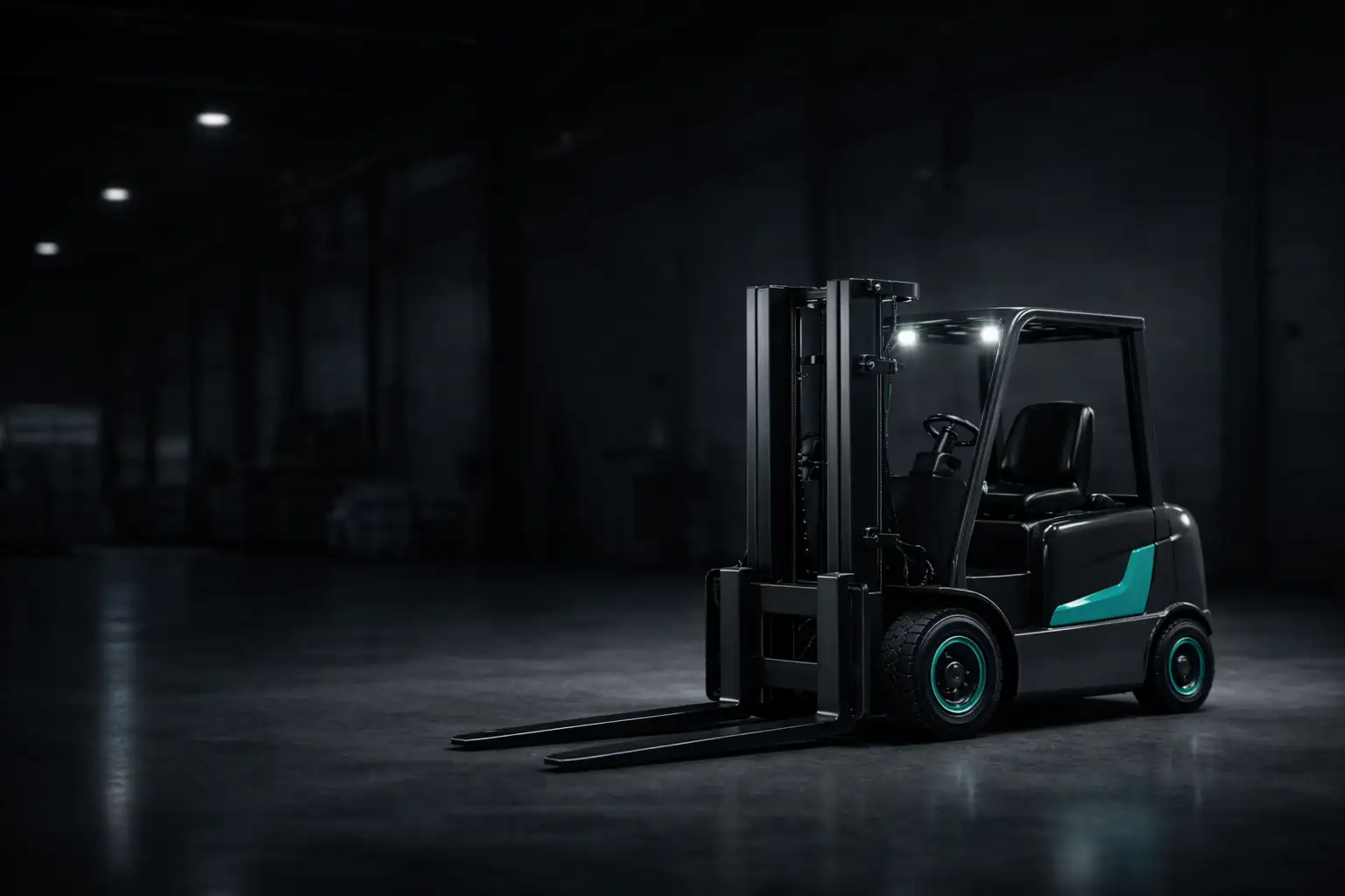 Вилочный погрузчик